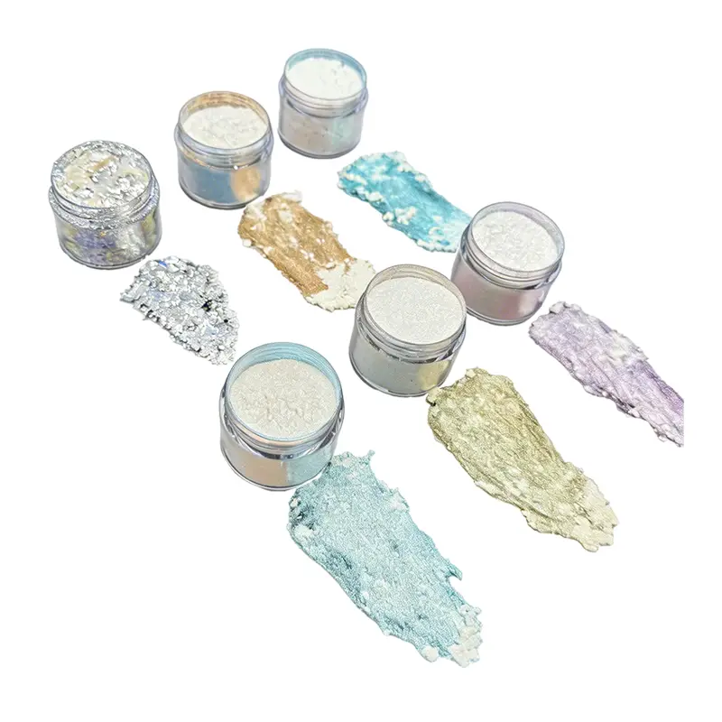 Sắc tố tắc kè hoa trong suốt Silver Fantasy cho sơn móng tay lấp lánh